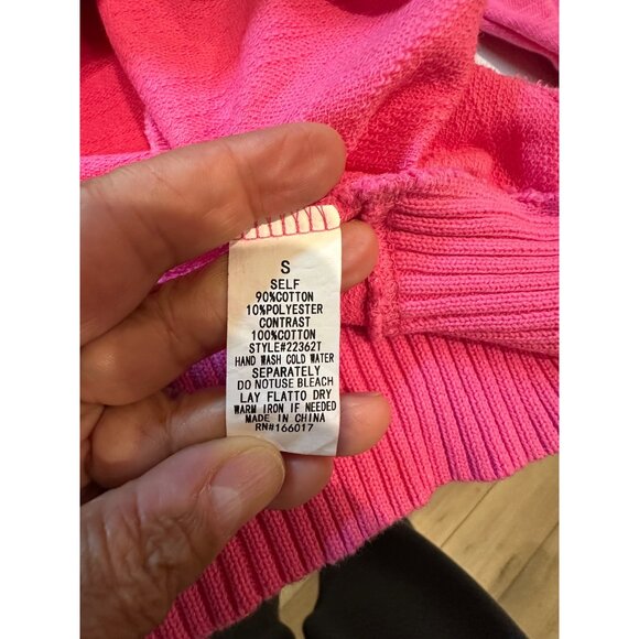 Blueb Collection Pink Hooded Pullover With Snap Buttons - Picture 4 of 13